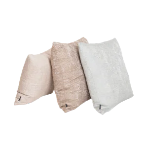 CHROMATIC Square Pillow Cover & Insert - Sky Clam