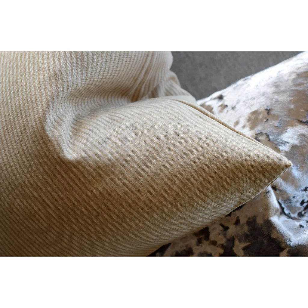 Linen Lines Pillow Cover & Insert