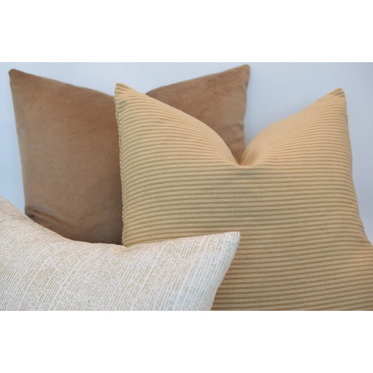 Linen Lines Pillow Cover & Insert