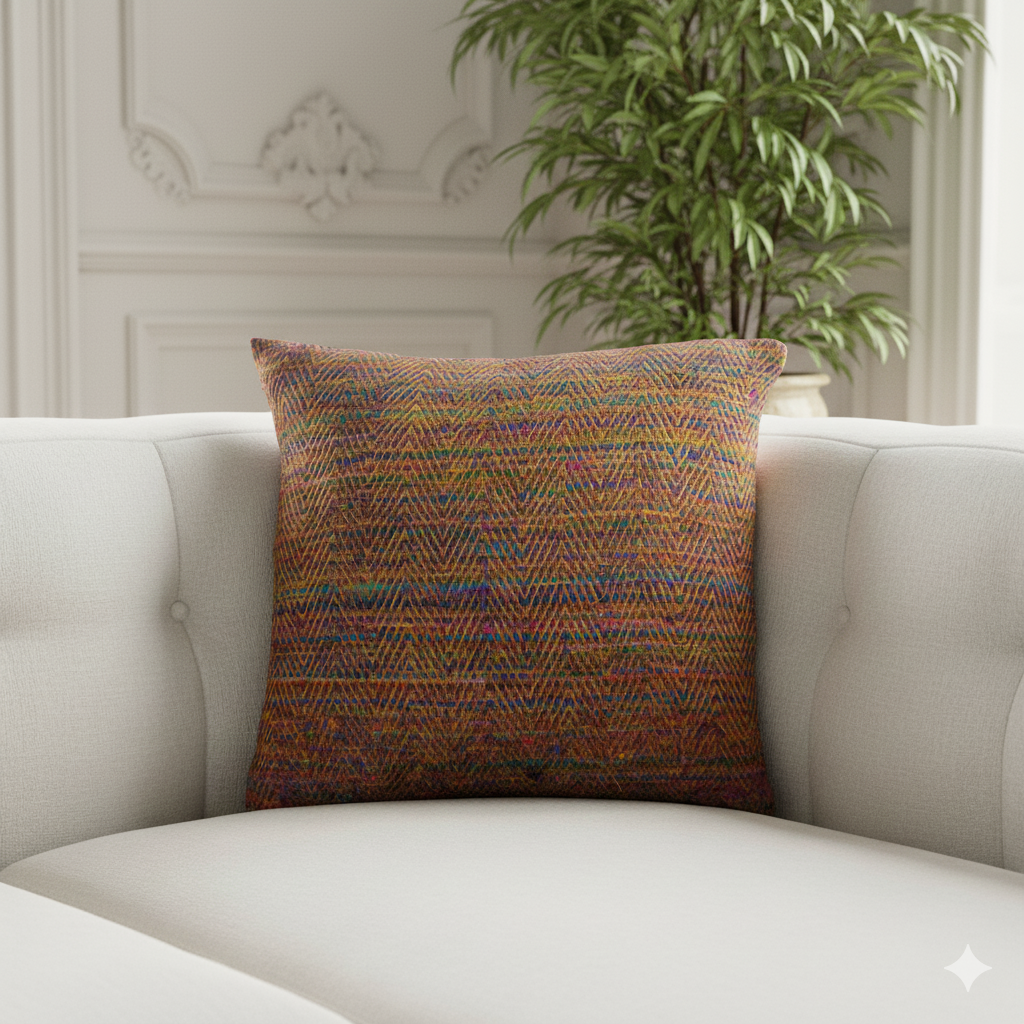 Silk Square Pillow Cover & Insert