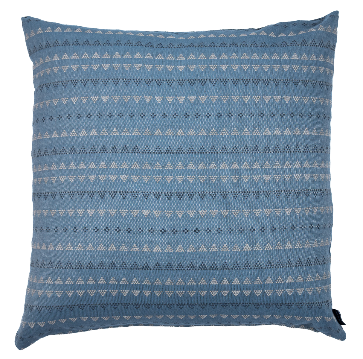 Indigo/Gray Pillow Cover & Insert